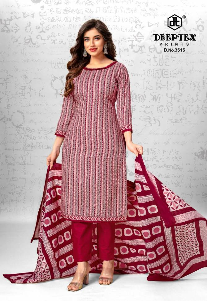 Deeptex Chief Guest Vol 35 Cotton Dress Material Wholesale Shop In Surat
